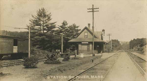 Station, South River, Massachusetts
