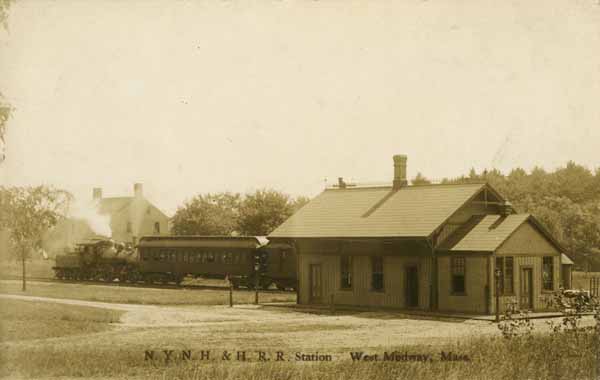 New York, New Haven & Hartford Railroad Station, West Medway, Massachusetts
