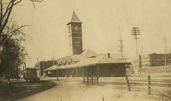 Railroad Station, Waltham, Massachusetts