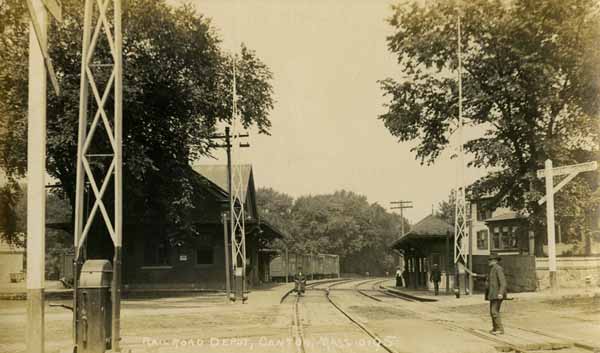 Railroad Depot, Canton, Massachusetts