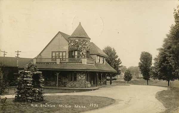 Railroad Station, Millis, Massachusetts