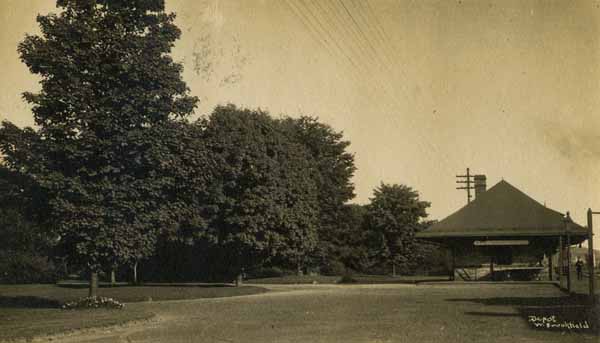 Railroad Station, West Brookfield, Massachusetts