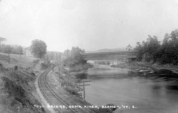 Toll Bridge, Connecticut River, Barnet, Vermont