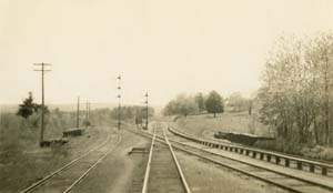 Central Vermont and Boston & Albany crossing at Barretts Junction, Massachusetts