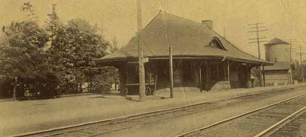 Railroad Station, Hinsdale, Massachusetts