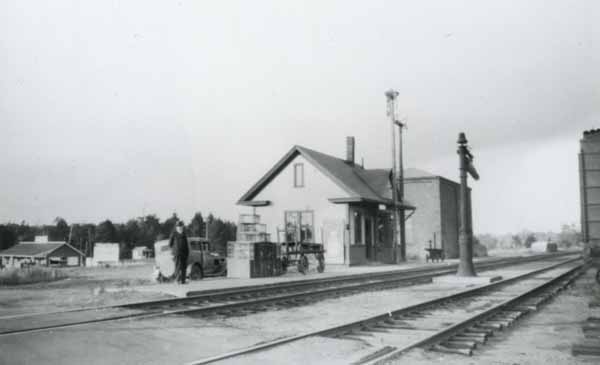 Railroad Station, Fremont, New Hampshire