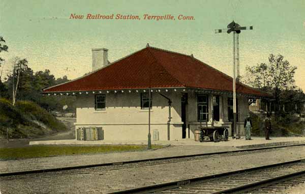 New Railroad Station, Terryville, Connecticut