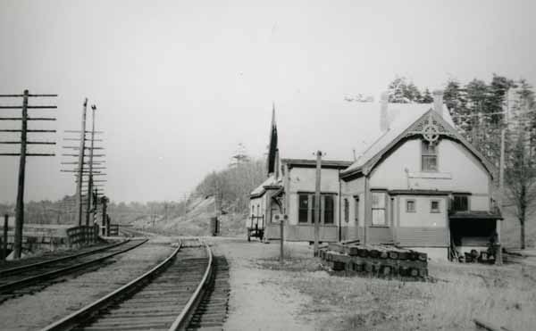 Railroad Station, West Chelmsford, Massachusetts