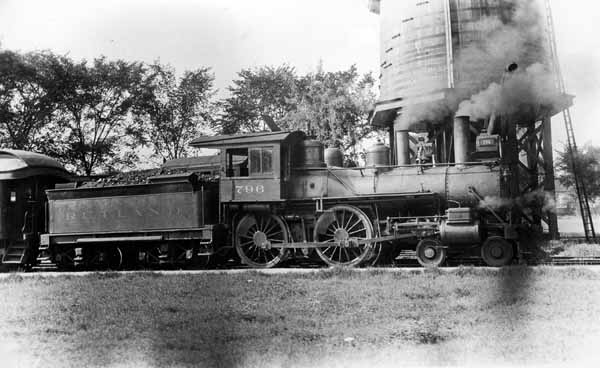 Rutland Railroad #796 at North Bennington, Vermont
