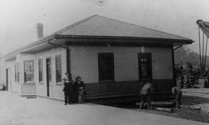 Railroad Station, Storm Hill, Maine