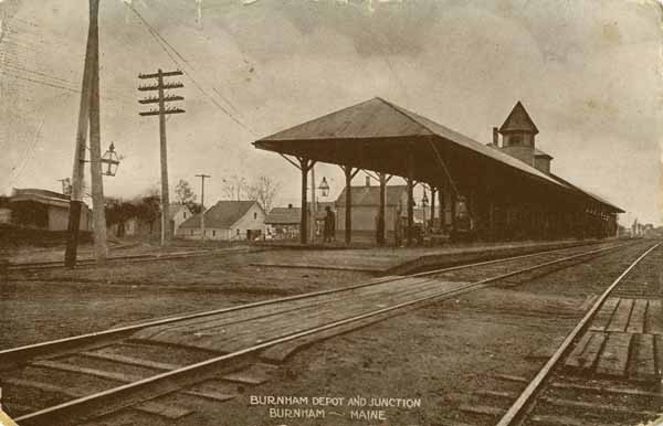 Burnham Depot and Junction, Burnham, Maine