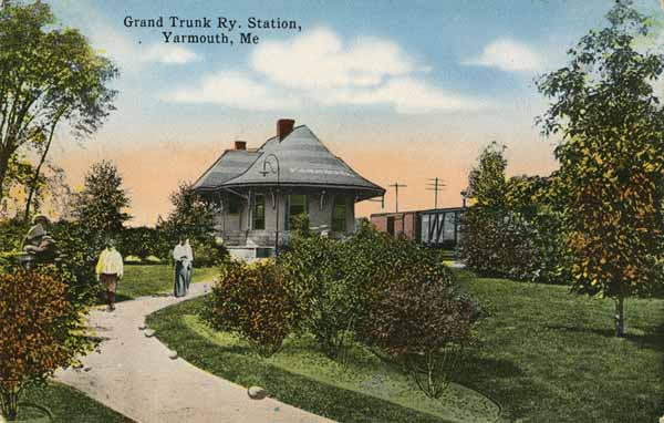 Grand Trunk Railway Station, Yarmouth, Maine