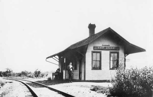 Railroad Station, East Granby, Connecticut