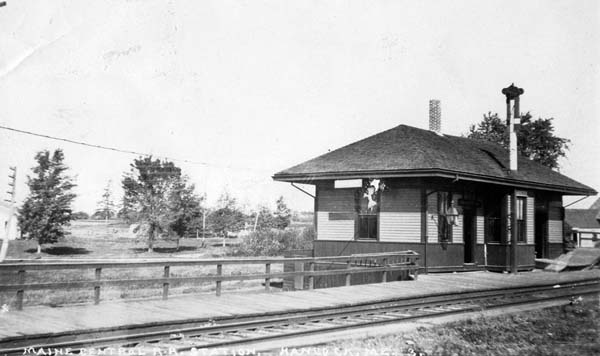 Maine Central Railroad Station, Hancock, Maine