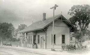 Railroad Station, West Medway, Massachusetts