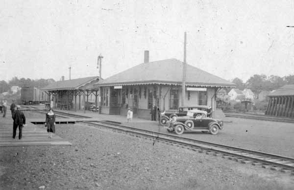 Maine Central Railroad station, Dover and Foxcroft, Maine