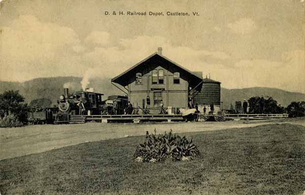 Delaware & Hudson Railroad Depot, Castleton, Vermont