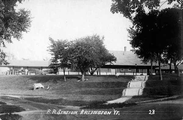Railroad Station, Arlington, Vermont
