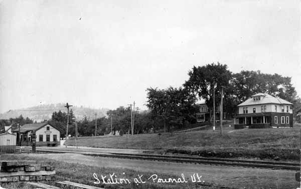 Station at Pownal, Vermont