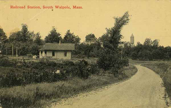 Railroad Station, South Walpole, Massachusetts