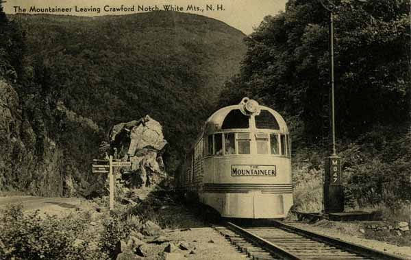 The Mountaineer Leaving Crawford Notch, White Mountains, New Hampshire