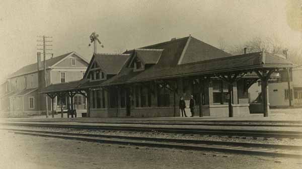 Railroad Station, Medford, Massachusetts