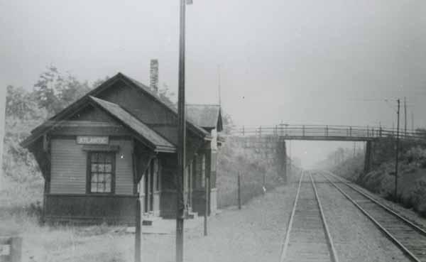 Boston & Maine Railroad Station, Atlantic, New Hampshire