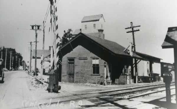 Railroad Station, Centerdale, Rhode Island