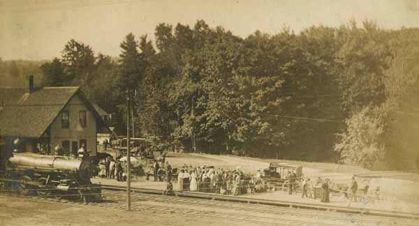 Railroad Station, Bradford, New Hampshire