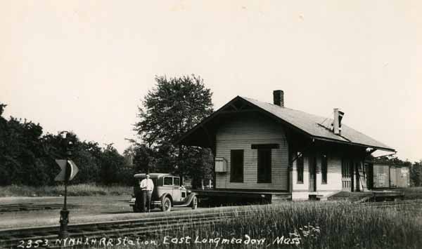 New York, New Haven & Hartford Railroad Station, East Longmeadow, Massachusetts