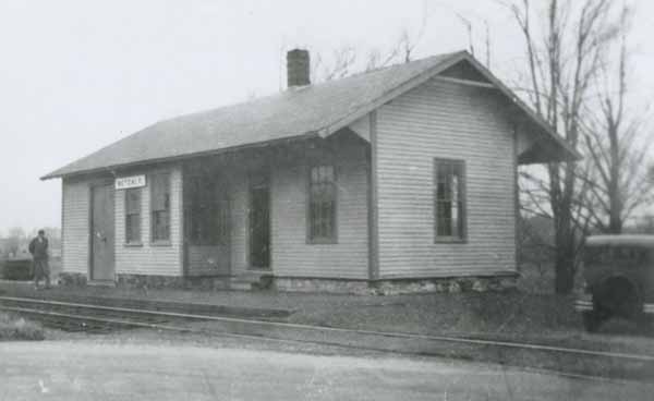 Boston & Albany Railroad Station, Metcalf, Massachusetts