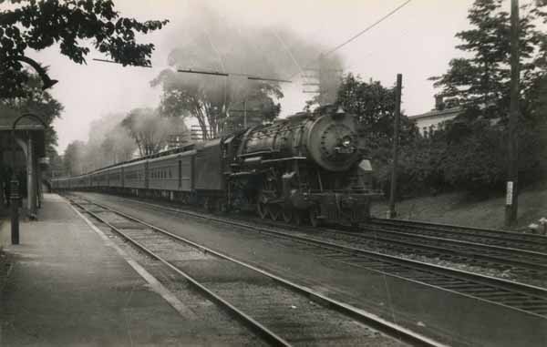 Boston & Albany Railroad #597 at Auburndale, Massachusetts