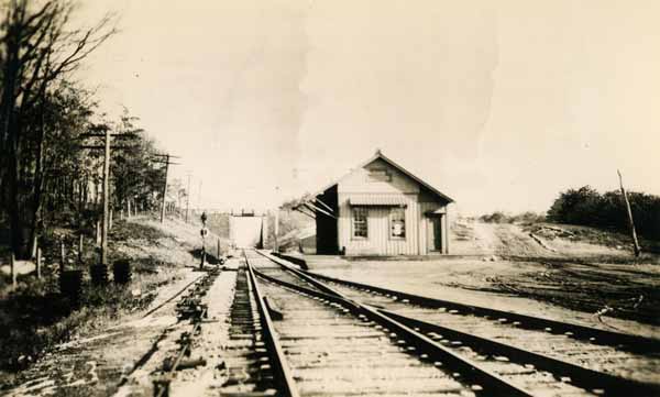 Railroad Station, Westport Factory, Massachusetts