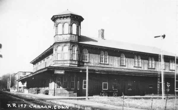 Railroad Station, Canaan, Connecticut