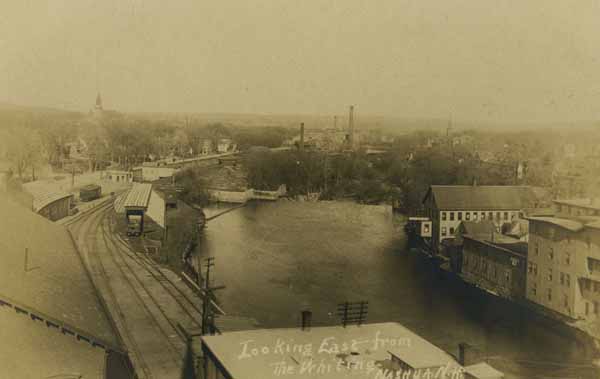 Looking East from the Whiting, Nashua, New Hampshire