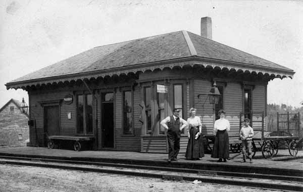 Railroad Station, Warren, Maine
