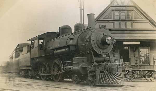 Boston & Maine Railroad #1019 at Wells River, Vermont