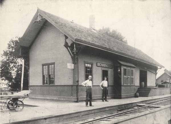 Railroad Station, Bennington, New Hampshire
