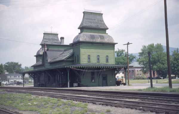 Boston & Maine Railroad station at North Conway, New Hampshire
