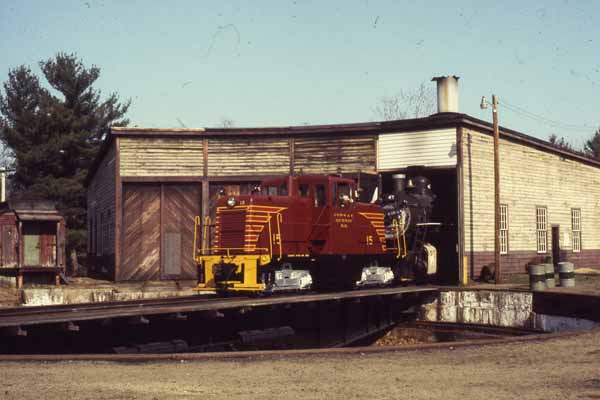 Conway Scenic Railroad #15 at North Conway