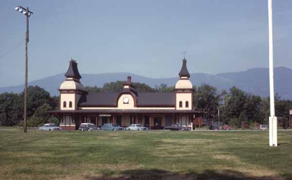 Boston & Maine station at North Conway, New Hampshire
