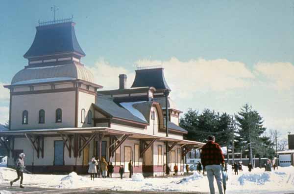 Boston & Maine station at North Conway, New Hampshire