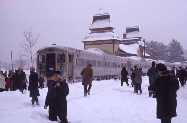 Boston & Maine Snow Train at North Conway