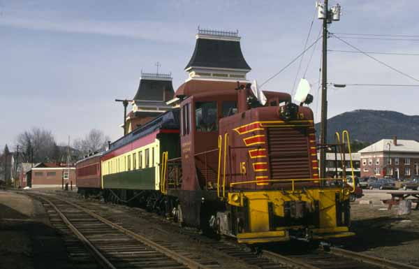 Conway Scenic Railroad #15 at North Conway