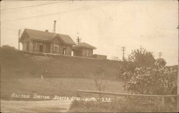 Railroad Station, Benton Station, Maine