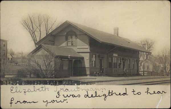 Depot Balldard Vale, Massachusetts