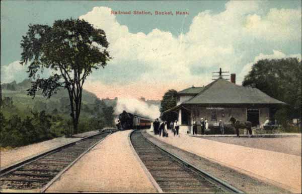 Railroad Station, Becket, Massachusetts