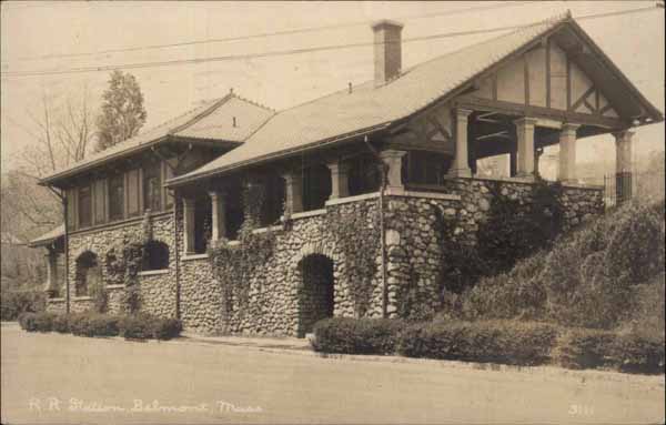 Railroad Station, Belmont, Massachusetts