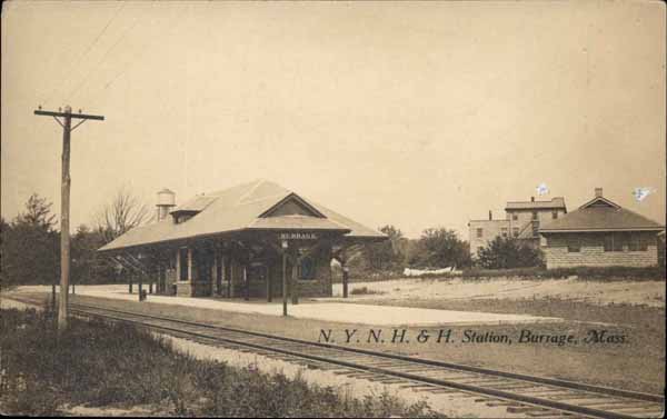 New York, New Haven & Hartford Station, Burrage, Massachusetts