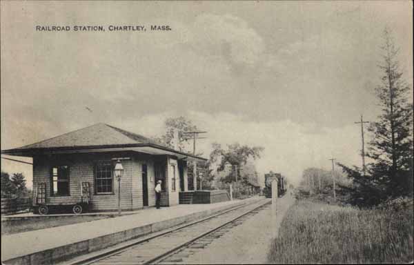 Railroad Station, Chartley, Massachusetts
